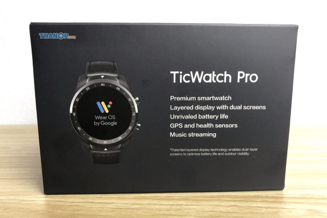 TicWatch Pro Box Top