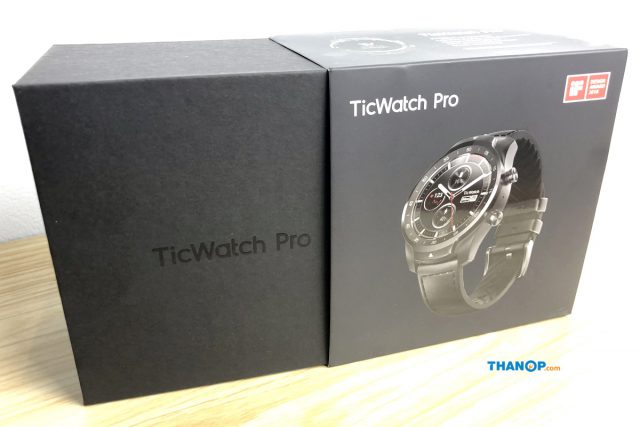 TicWatch Pro Box Unpacking