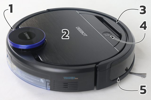 ECOVACS DEEBOT OZMO 930 Component Top