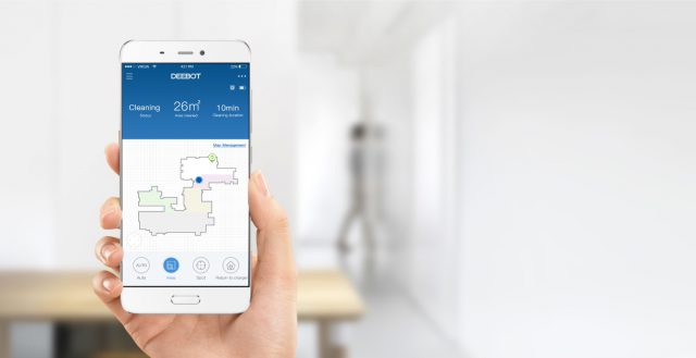 ECOVACS DEEBOT OZMO 930 Feature Smartphone Control with Virtual Boundary