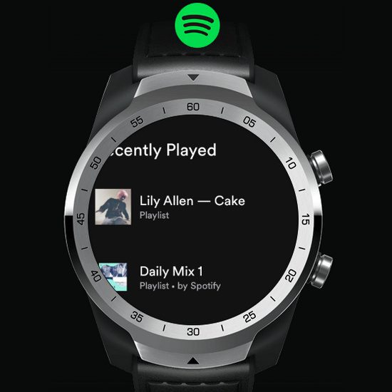 TicWatch Pro Feature Music Streaming