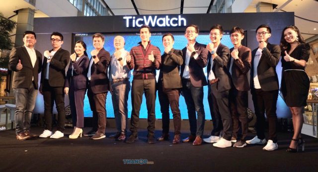 TicWatch Pro Grand Opening Event on the Stage