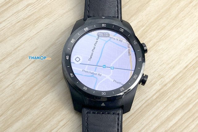 TicWatch Pro Screen Google Map