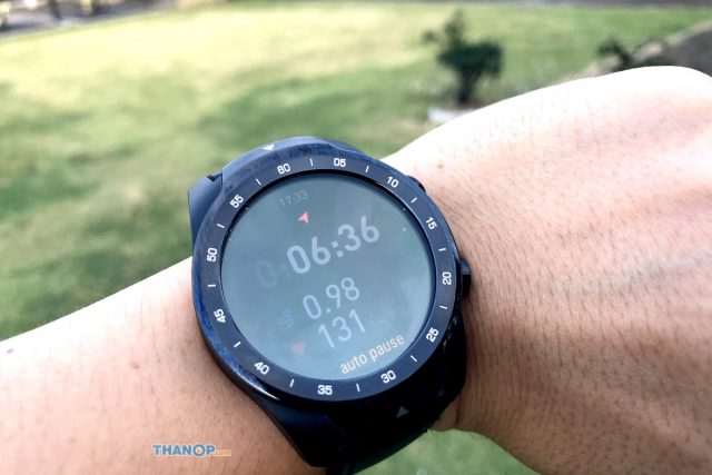 TicWatch Pro Screen TicHealth on Smart Mode