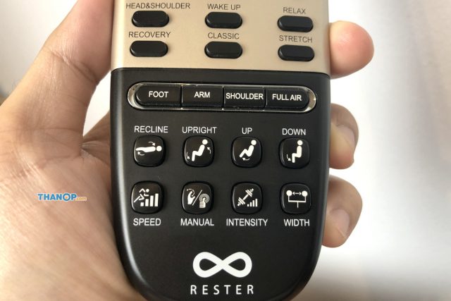 RESTER ARENA EC-355A Feature Vaious Massage Programs and Functions