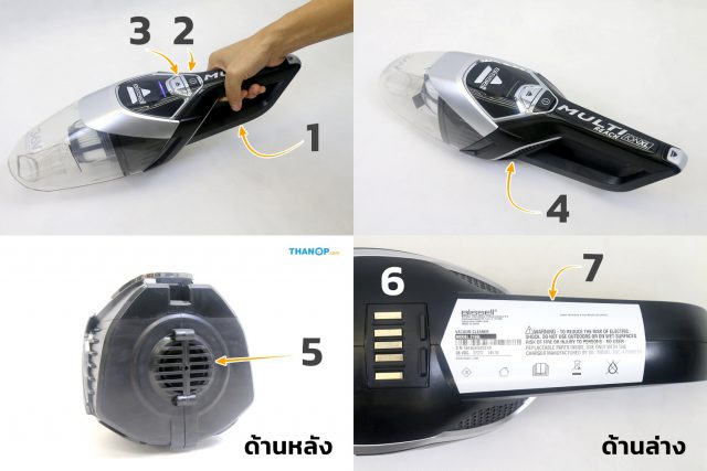 BISSELL MultiReach Ion XL 36V Component Vacuum Cleaner