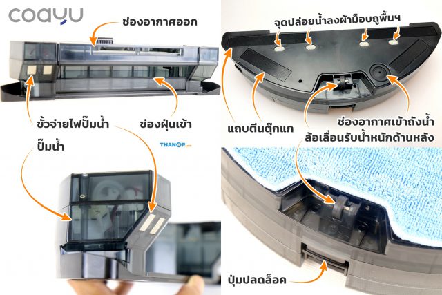 Inspire COAYU C510N Water Tank Detail