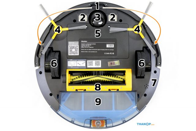 Mamibot EXVAC660 Platinum Component Underside