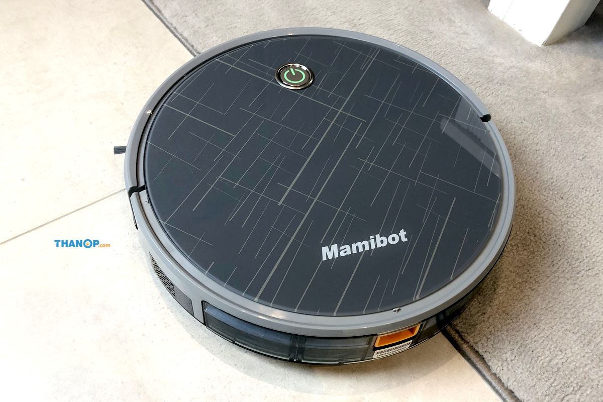 mamibot-exvac660-platinum-working-on-carpet