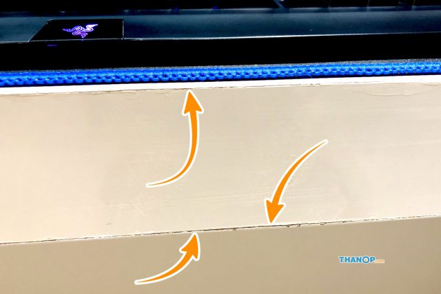 Table Surface Disintegration from High Temperature Environment