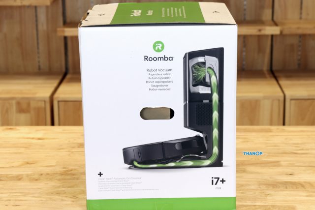 iRobot Roomba i7 Plus Box Left