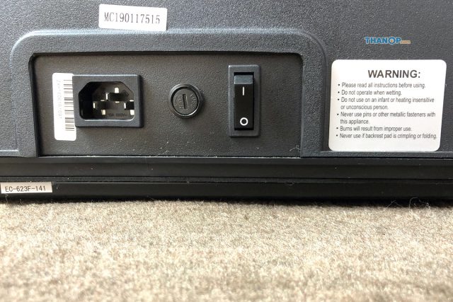 RESTER VP EC-623 Main Switch and Power Socket