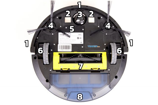 Mister Robot Hybrid LASER Map Component Underside