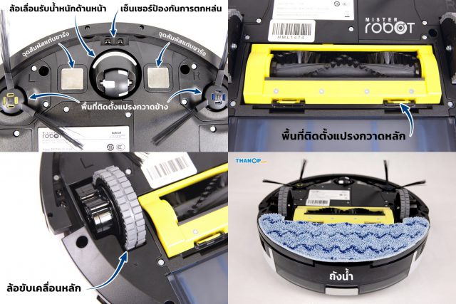 Mister Robot Hybrid LASER Map Underside Detail