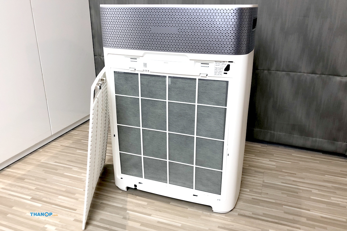 cuckoo-air-purifier-b-model-air-filter-cover-removed