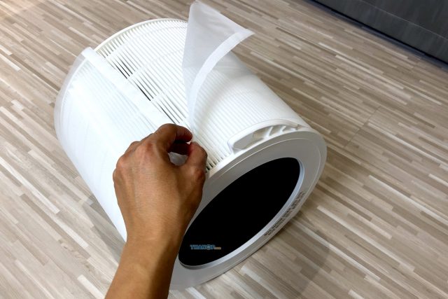 CUCKOO Air Purifier D Model Air Filter with Pre Filter Removed