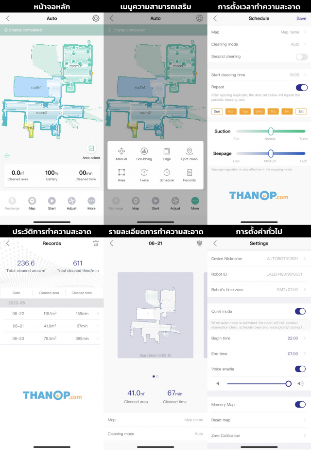 Lazer 4 App Interface Example