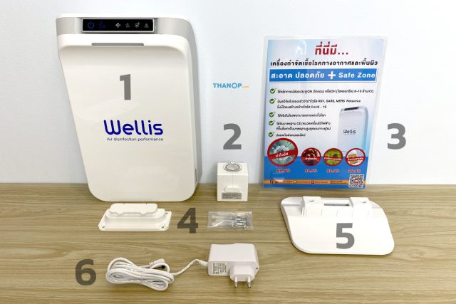 Wellis Air Disinfection Purifier Component