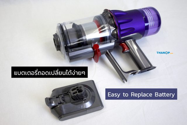 Dyson Digital Slim Feature Easy to Remove and Replace Battery