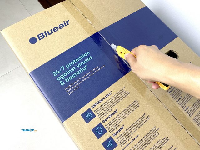 Blueair HealthProtect 7770i Box Unpacking