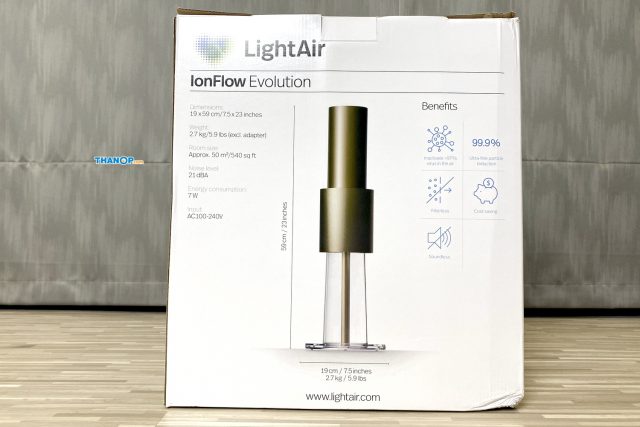 LightAir IonFlow Evolution Box Rear