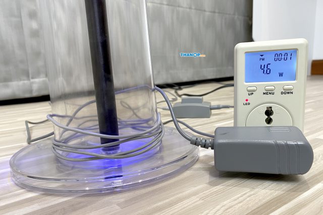 LightAir IonFlow Evolution Power Consumption Test