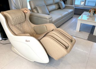 RESTER NOVA เก้าอี้นวดไฟฟ้าตัวเล็ก นวดคอ หลัง ไหล่ เอว น่อง ขา ฝ่าเท้า มีลำโพงบลูทูธ ปลั๊กไฟ USB สีสวยงาม RESTER NOVA OI-2218A Featured Image