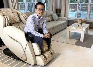 MAKOTO A307 เก้าอี้นวดไฟฟ้าระบบ AI สแกนร่างกายปรับการนวดให้เหมาะสม สั่งงานด้วยเสียงได้ พร้อมโปรแกรมนวดเพียบ MAKOTO A307 Featured Image