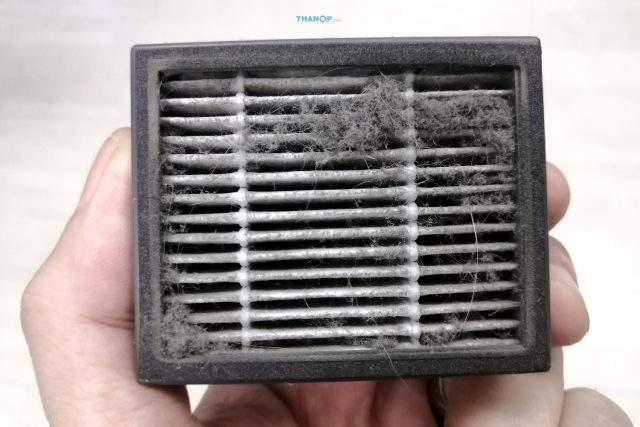 iRobot Roomba j7 Plus HEPA Filter After Use