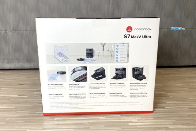 Roborock S7 MaxV Ultra Box Rear