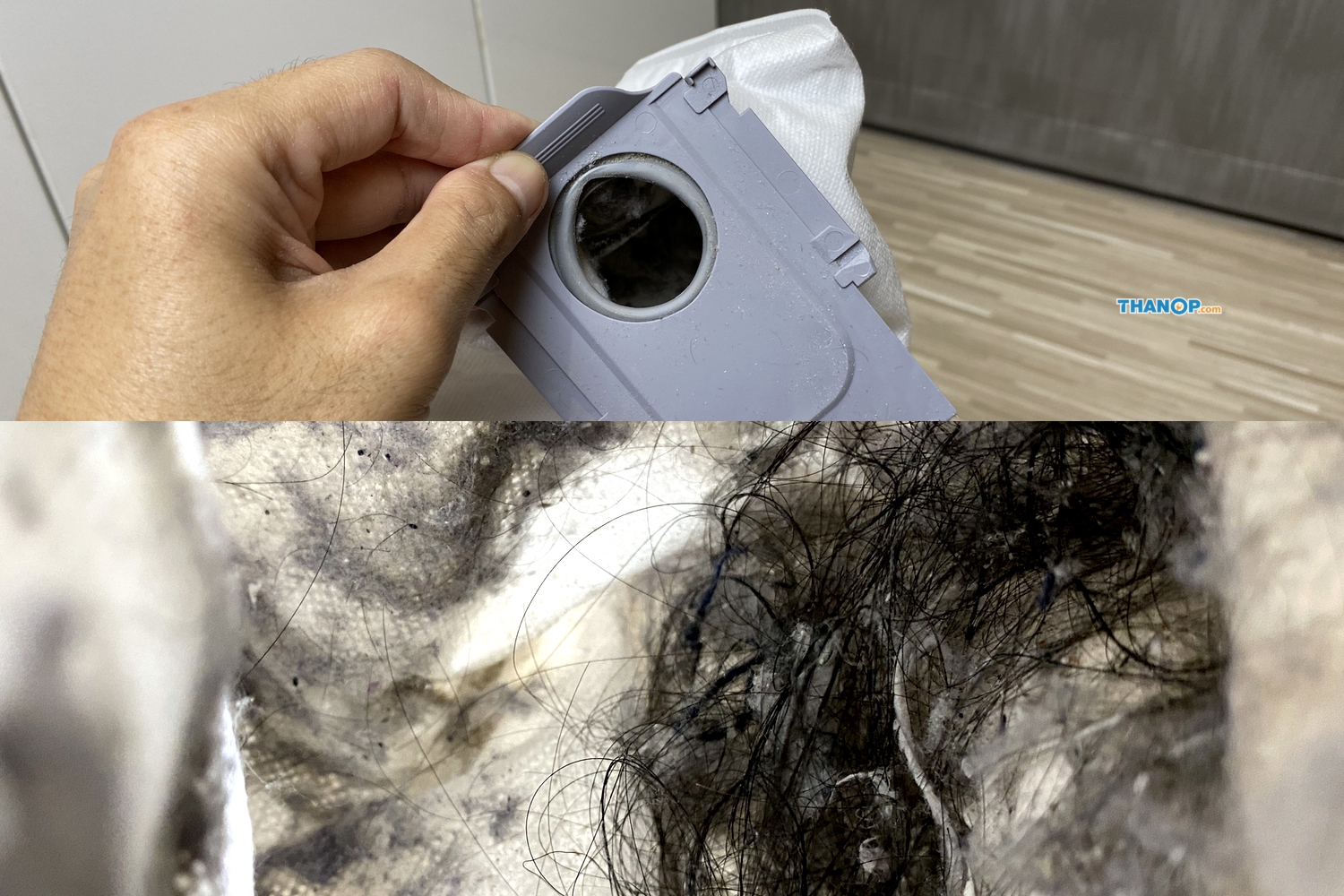 roborock-s7-maxv-ultra-disposable-dust-bag-after-use