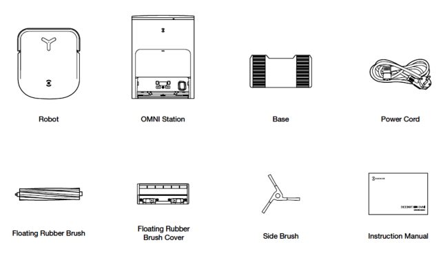 ECOVACS DEEBOT X2 OMNI Component