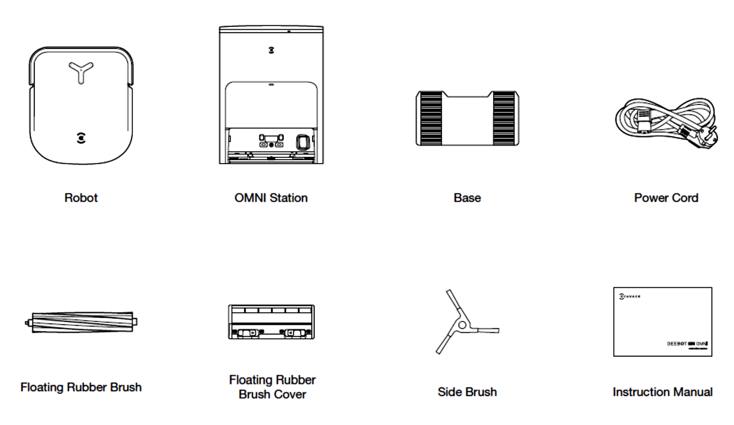 ECOVACS DEEBOT X2 OMNI Dustbin and HEPA Filter